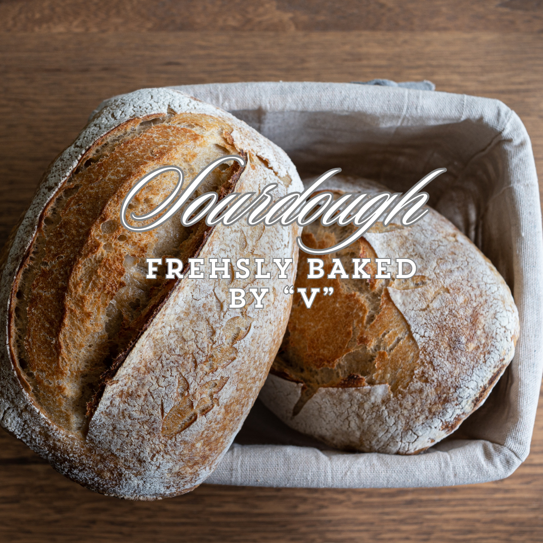 Sourdoug Bread by V - Saturday Delivery Only (orders close at 6pm on thursday)